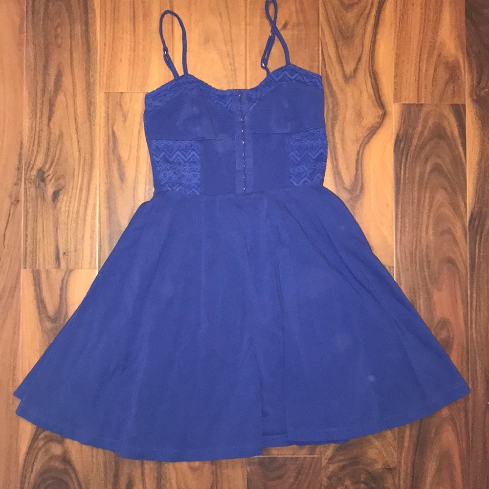 Royal blue air aeropostale sundress
